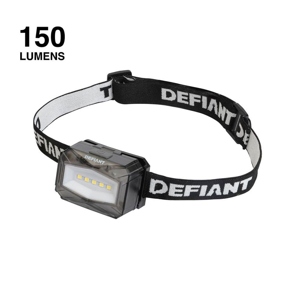 Defiant 150 Lumen Alkaline Headlamp-TH 00536 - The Home Depot