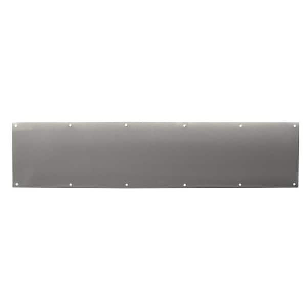 Prime-Line 8 in. x 34 in., Stainless Steel, Door Kick Plate