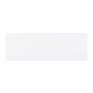 Marshmallow White 24 in. x 72 in. Bath Mat