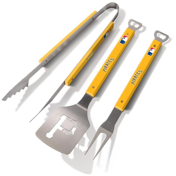 YouTheFan MLB Pittsburgh Pirates Spirit Series 3-Piece BBQ Set