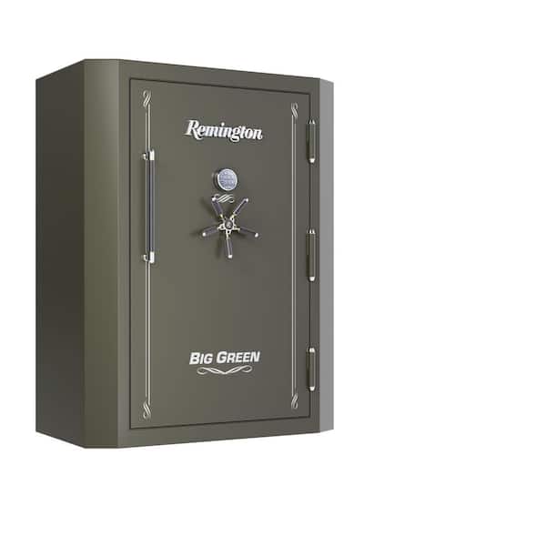 68-Gun Fireproof/Waterproof Gun Safe with Electronic Lock, Bronze Green Satin Metallic