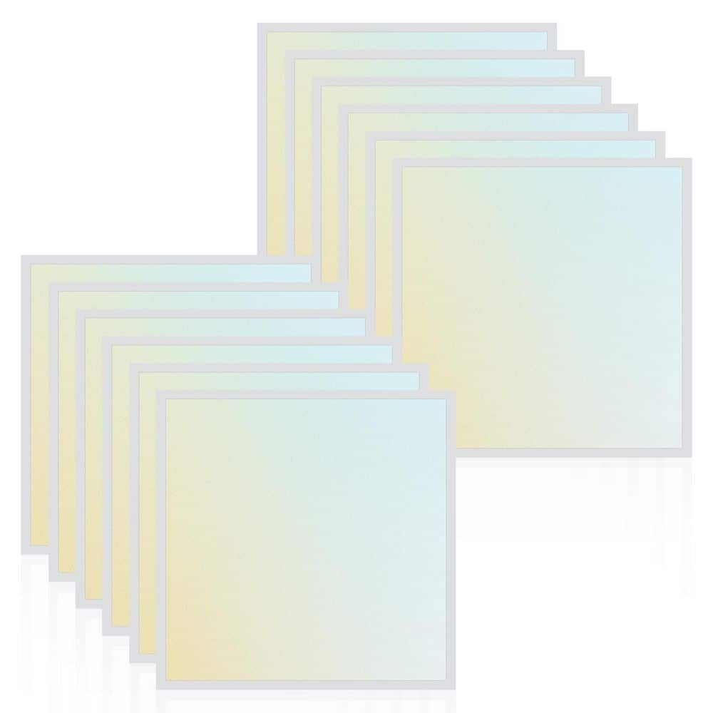 40-Watt 2x2 FT Integrated LED Backlit Panel Light, 3000K-6500K, 2500-5000LM, Dimmable, DLC Premium, ETL Listed 12 Pack price history on PriceWatchPro