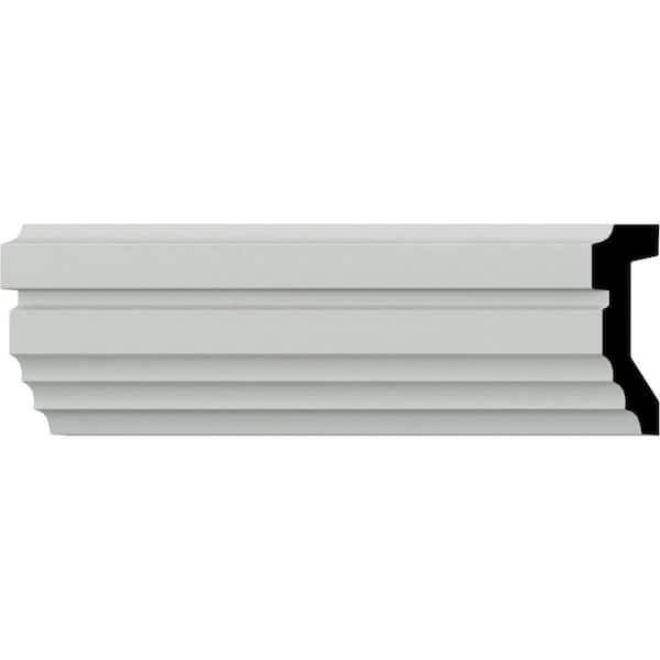 Ekena Millwork SAMPLE - 3 1/2 in. x 1-1/8 in. x 12 in. Urethane Devon Window and Door Casing