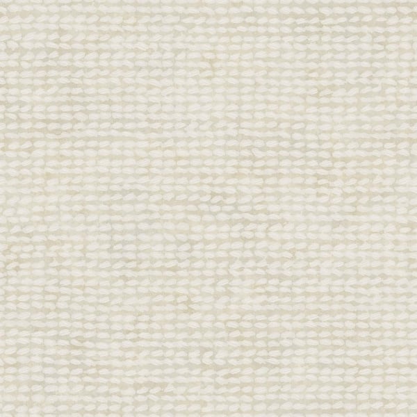 Chesapeake Wellen Beige Abstract Rope Matte Paper Pre-Pasted Wallpaper Sample