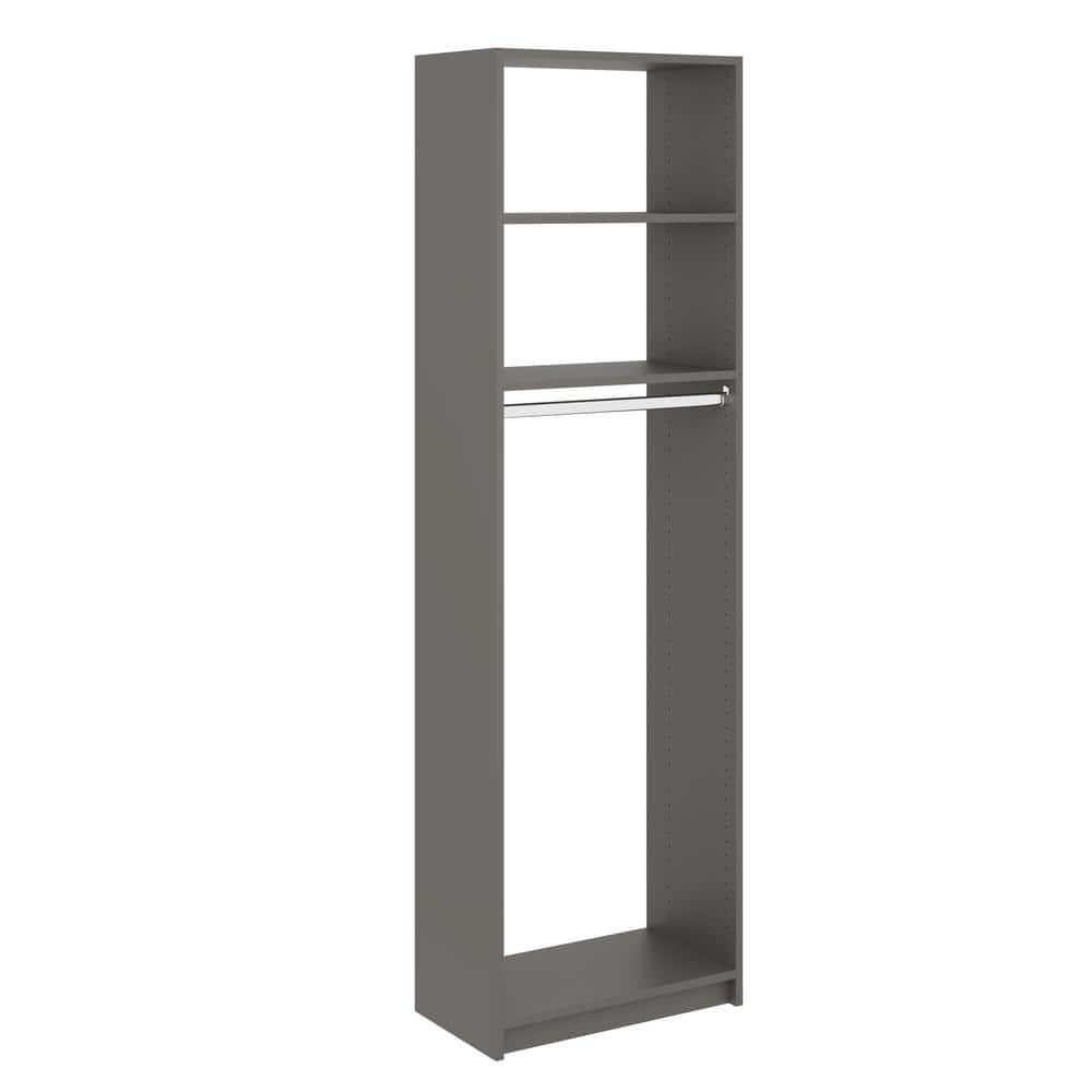 14 in. W D x 25.375 in. W x 84 in. H Storm Medium Hanging Tower Wood Closet System price history on PriceWatchPro