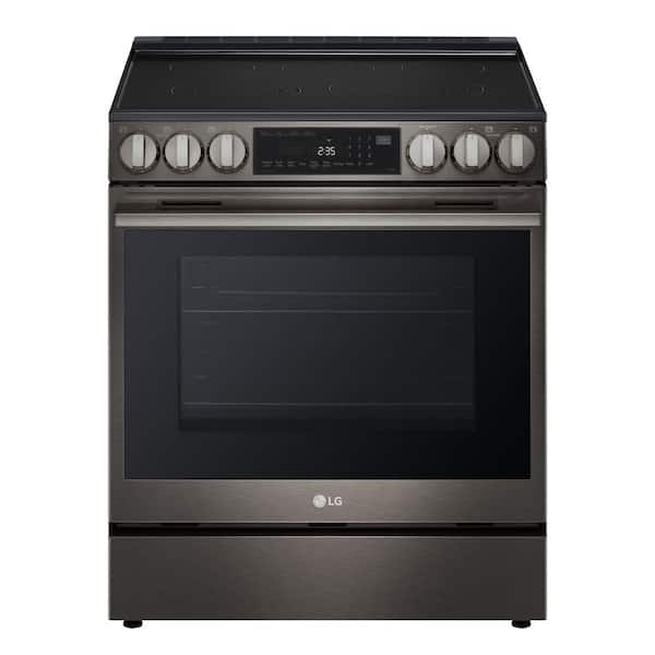 6.3 cu ft. Electric Slide-In Range with ProBake Convection, InstaView and New Premium Handle