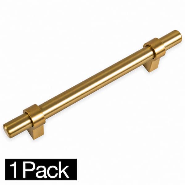 Roswell 5-1/16 in. (128mm) Brushed Gold Cabinet Bar Pull