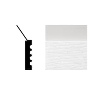 2149 7/16 in. x 2 in. x 7 ft. PVC Composite White Garage Door Stop Moulding
