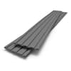 Gladiator GearWall 12 in. H x 96 in. W Slatwall Kit in Smoke (2-Pack) GAWP8S2PLM