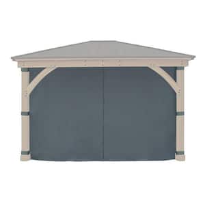 Replacement 4-Sided Curtain for 11 ft. x 13 ft. Meridian Gazebo