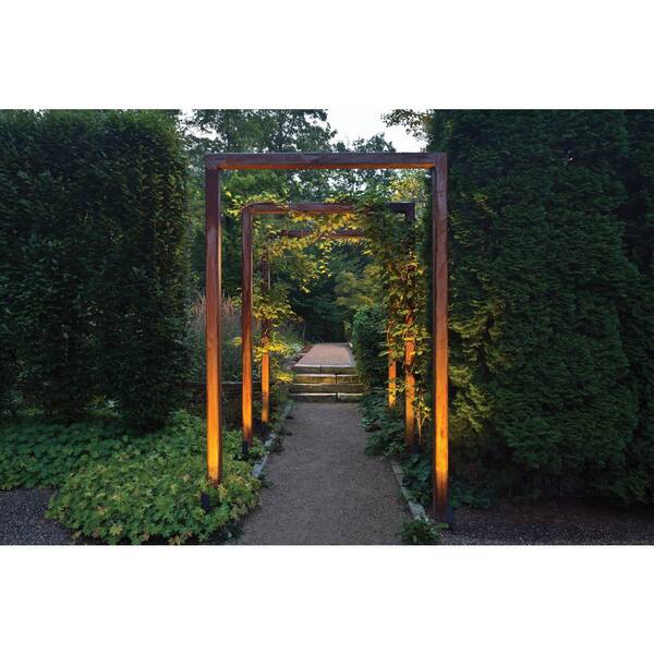 HINKLEY - Hardy Island Accent Spot Light Low Voltage 12-Volt Matte Bronze Weather Resistant Spotlight with LED