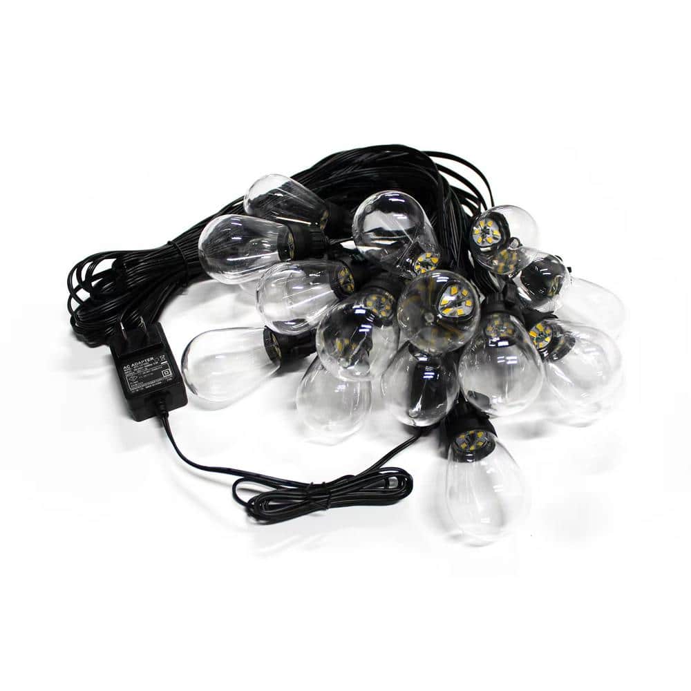 20 Bulb LED 72 ft. outdoor plug-in Integrated LED Globe style Outdoor Mosqu