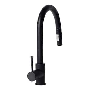 ZLINE Gemini Kitchen Faucet in Matte Black (GEM-KF-MB)