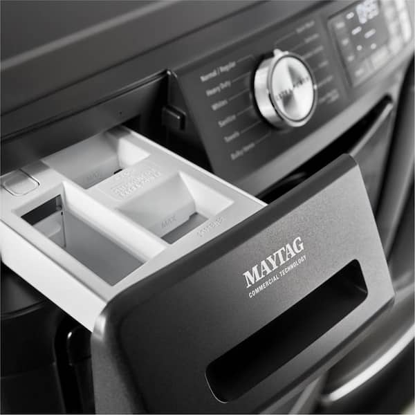 Maytag 4.5 cu. ft. Front Load Washer in Volcano Black MHW5630MBK