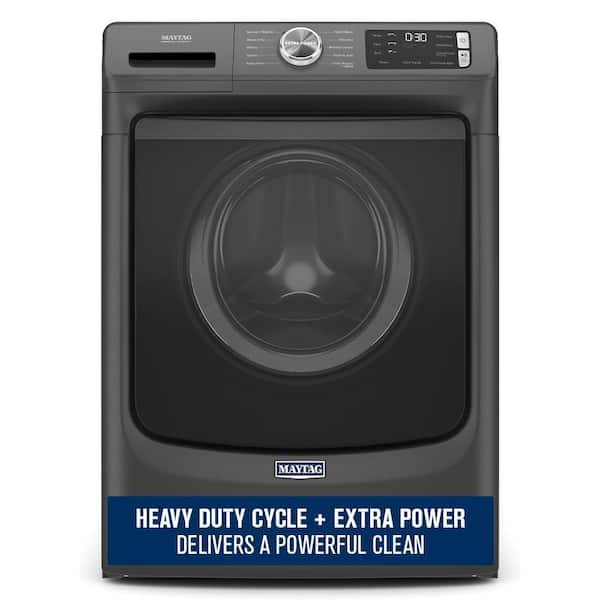 Maytag 4.5 cu. ft. Front Load Washer in Volcano Black