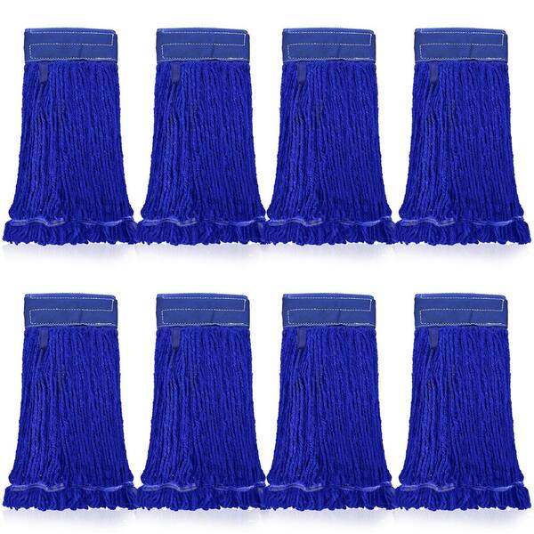 Kleen Handler 5 In Loop End Commercial String Mop Blended Mop Head Replacement Refill 32 Oz