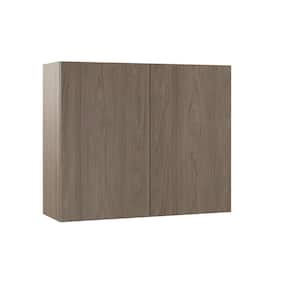 Designer Series Edgeley Assembled 36x30x12 in. Wall Kitchen Cabinet in Driftwood