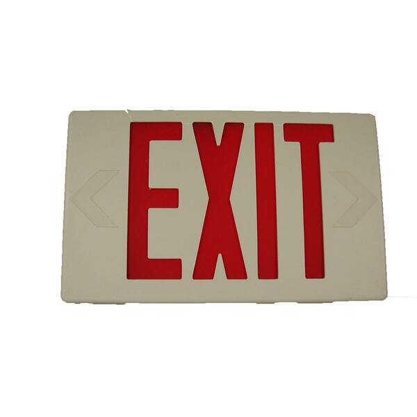 Maxlite Max Lite 1-Light Thermoplastic LED Emergency Exit Sign