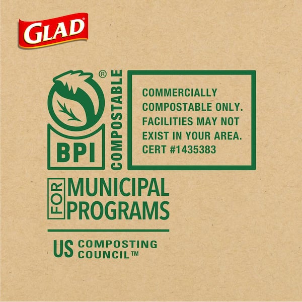Simple Truth™ Small 2.6 Gallon Compostable Kitchen Trash Bags, 25 ct -  Baker's