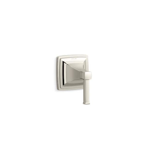 KOHLER Riff 1-Handle Transfer Valve Trim in Vibrant Polished Nickel (Valve Not Included)