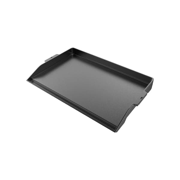 Rust Resistant Iron Black Grill Griddle for Camping