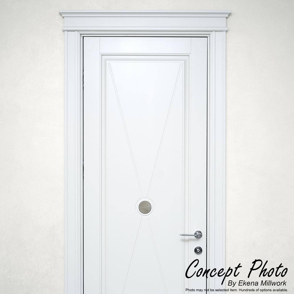 White PVC Colonial Casing Moulding 2-1/4" x 96"