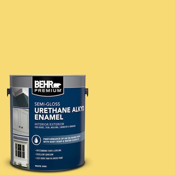 1 gal. #P310-5 Solar Energy Urethane Alkyd Semi-Gloss Enamel Interior/Exterior Paint