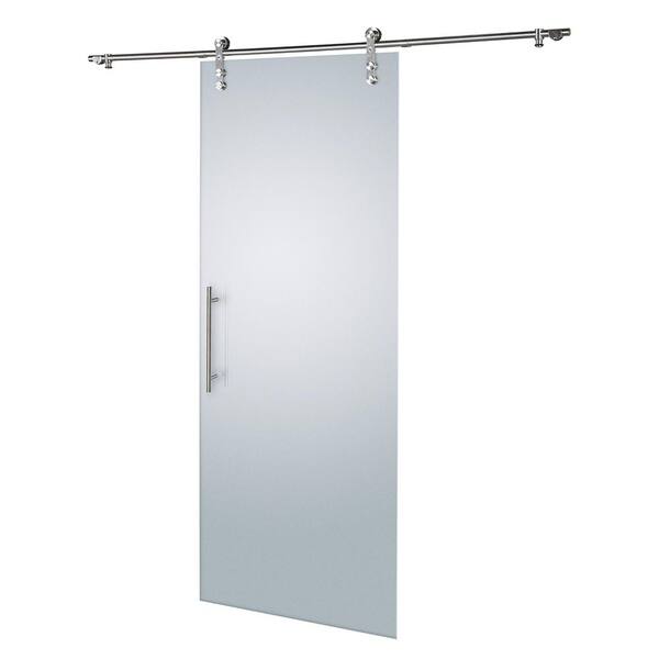 Frosted Glass Barn Doors Home Depot - Glass Door Ideas