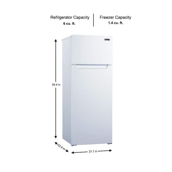 https://images.thdstatic.com/productImages/f767d71f-36ea-413b-9c94-93c7a282462c/svn/white-magic-chef-top-freezer-refrigerators-mcdr740we-40_600.jpg