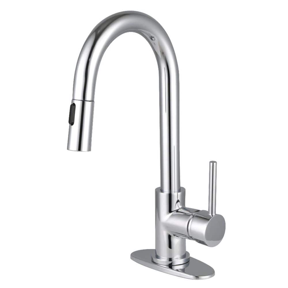 Concord 1-Handle Deck Mount Bar Prep Faucet in Polished Chrome price history on PriceWatchPro
