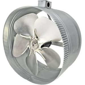 14 in. 4-Pole In-Line Duct Fan with Electrical Box