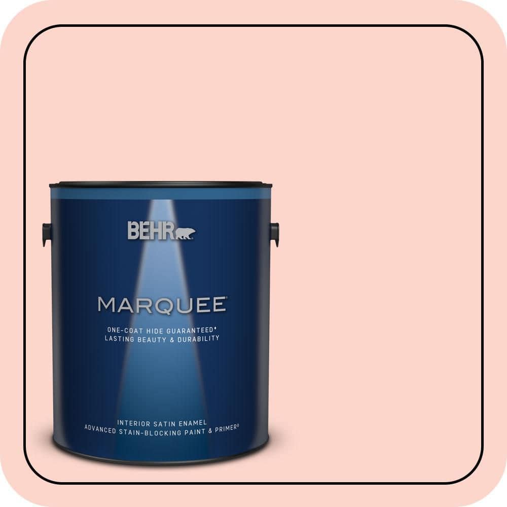 1 gal. #190A-2 Coral Mantle Satin Enamel Interior Paint & Primer price history on PriceWatchPro