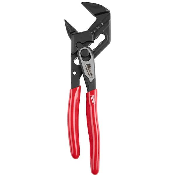 Milwaukee 7 in. Straight Jaw Pliers Wrench 48-22-6907 - The Home Depot
