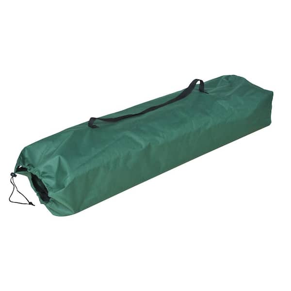 Outsunny Portable Camping Cot Tent with Air Mattress | Sleeping Bag | Pillow