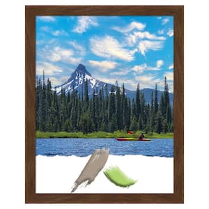 Carlisle Brown Narrow Wood Picture Frame Opening Size 11 x 14 in.