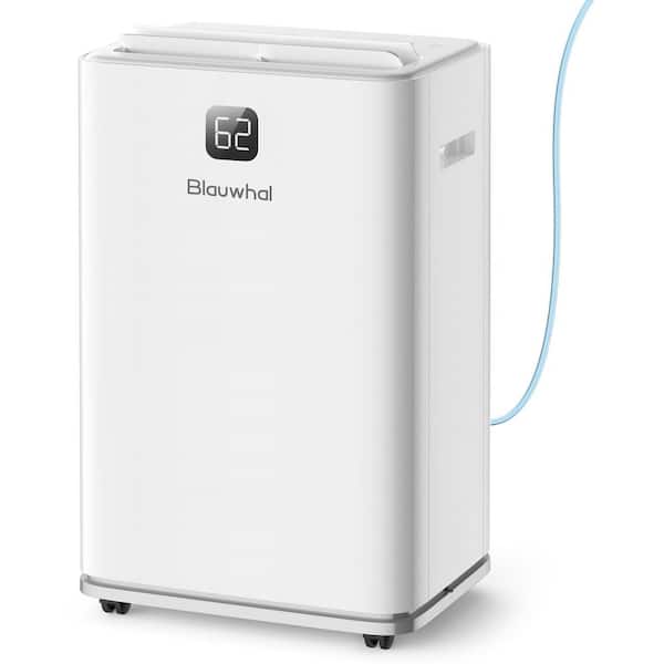 150 pt. 8,000 sq. ft. Energy Star Dehumidifier with Bucket, Auto Defrost, Built in. Pump, washable filter in White