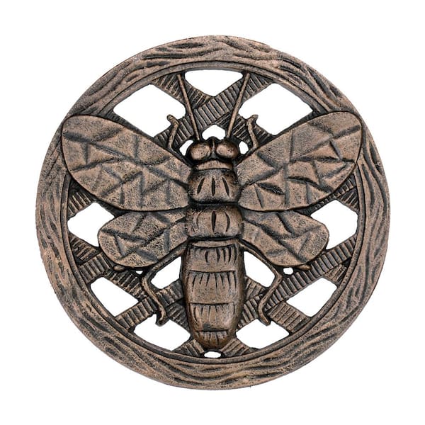 Unbranded Stepping Stone Bee - Cast Aluminum (6-Pack)