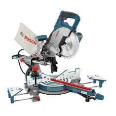 12 Amp 8-1/2 in. Corded Portable Single Bevel Sliding Compound Miter Saw with 48-Tooth Carbide Blade
