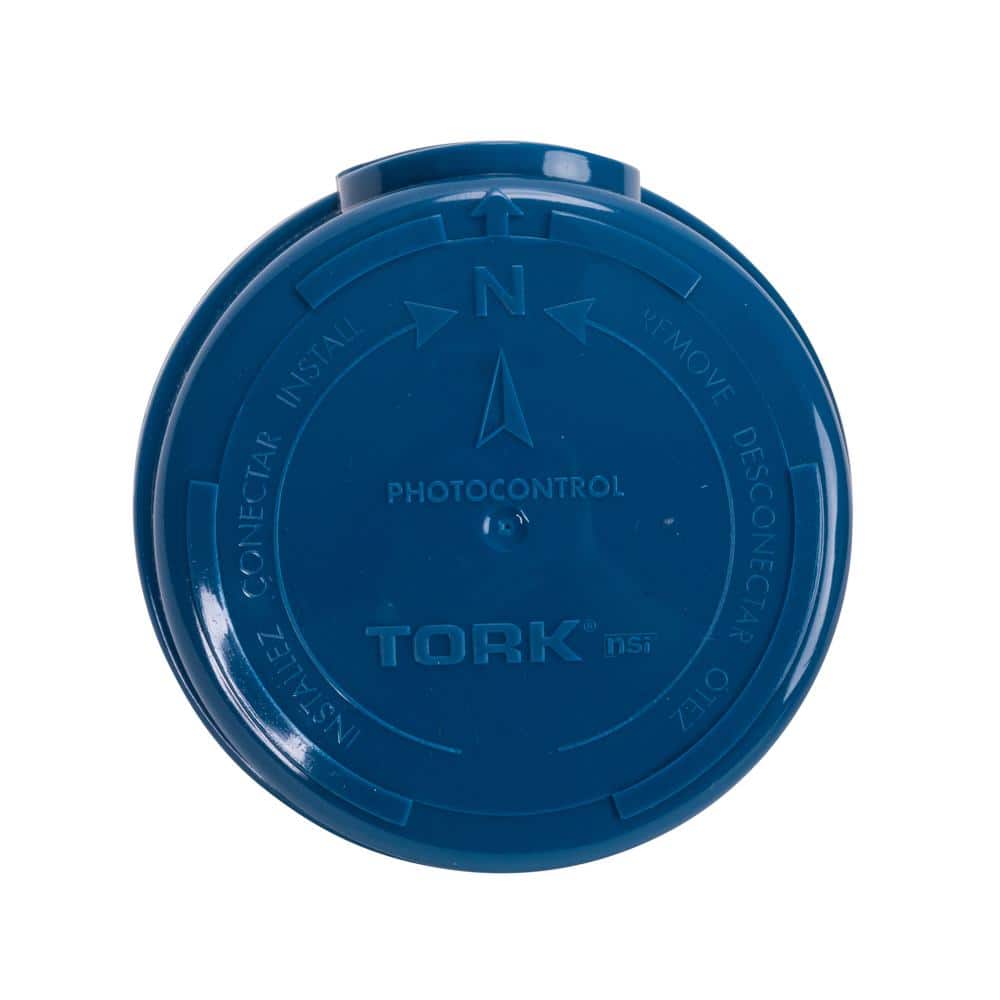 Blue Polycarbonate Twist Lock Photocontrol for Outdoor Use