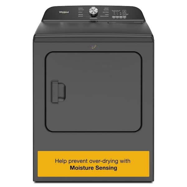 7.0 cu.ft. Vented Top Load Gas Dryer in Volcano Black