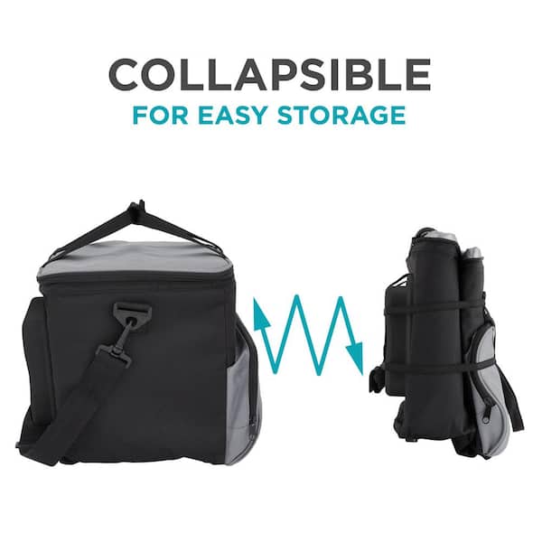 Ivation Portable Electric Cooler Bag, 15L Soft Side Thermoelectric