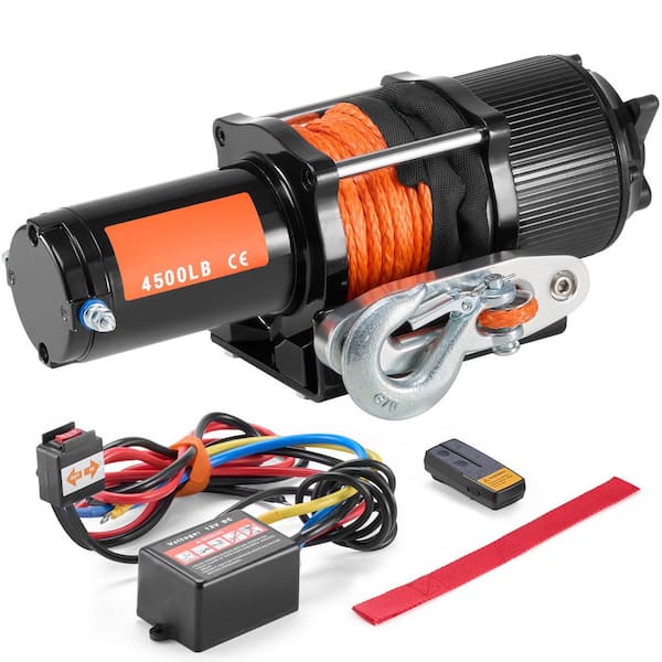 Amazon.com: VEVOR Electric Winch, 4000 lb Line Pull Capacity