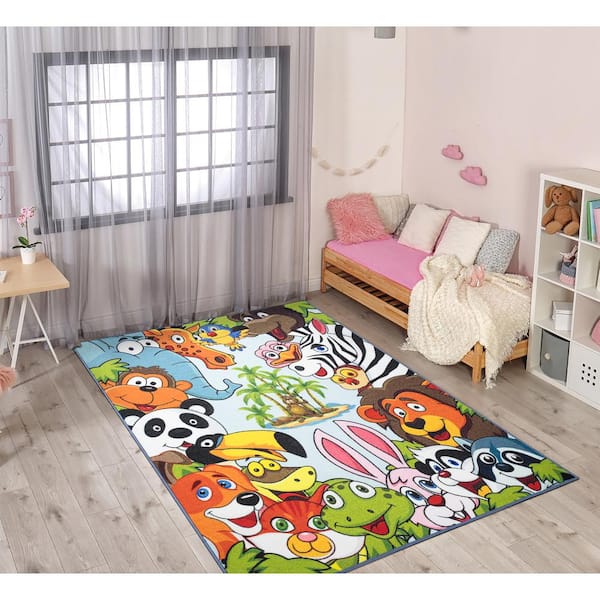 Cartoon Mickey Kitchen Decoration Large Carpet Bedroom Door Anti-Slip Rug  Mat