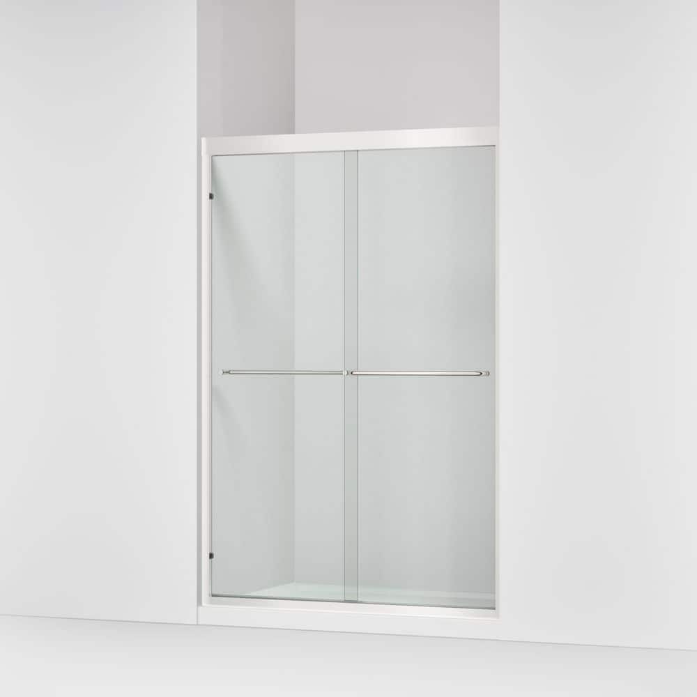 KOHLER Lively 57-60 in. W x 70 in. H Frameless Sliding Shower Door