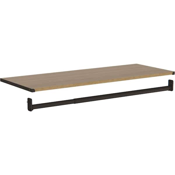 25.5 in. Mosaics Storage Top Shelf & Hang Rod Kit