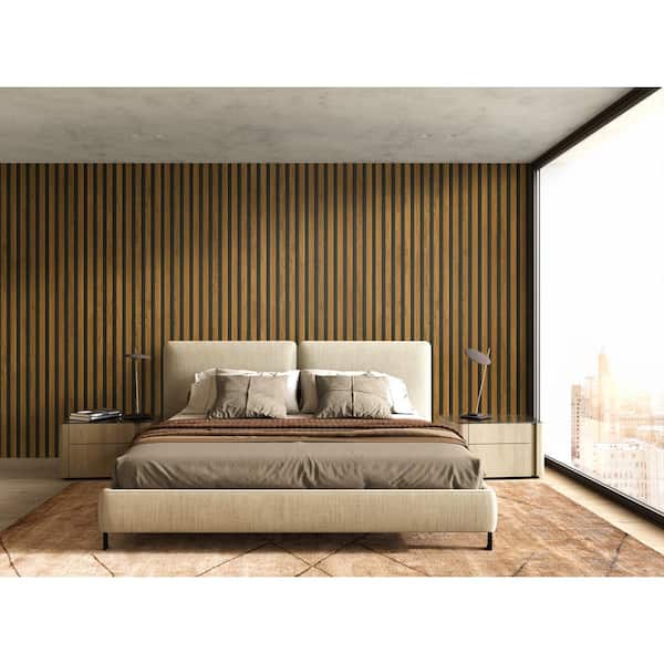 Honey Brown Jun Paper Unpasted Wallpaper Roll (60.75 sq. ft.)