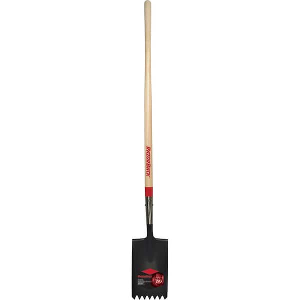 Razor-Back 48 in. Wood Handle Roof Shovel 46141 - The Home Depot