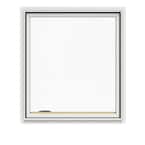 JELD-WEN 36.75 in. x 40.75 in. W-2500 Series White Painted Clad Wood ...