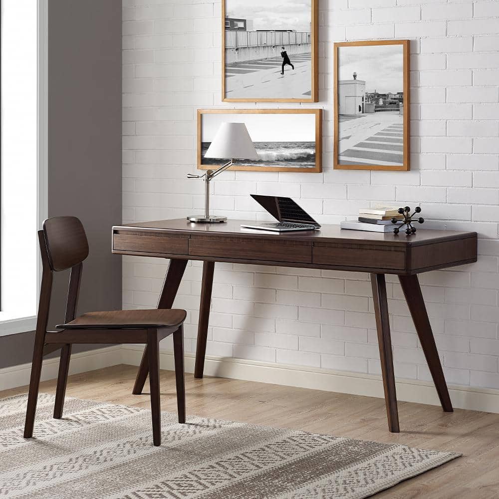Dylan 60 in. Coffee Writing Desk DLN047CE - The Home Depot