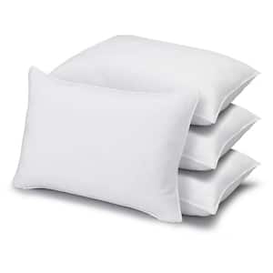 Superior  Down Alternative Soft Poly-Cotton King Size Pillow Set of 4